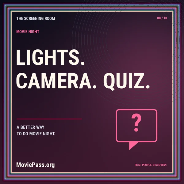 LIGHTS. CAMERA. QUIZ. — How to Host a Movie Trivia Night Everyone Can Enjoy
