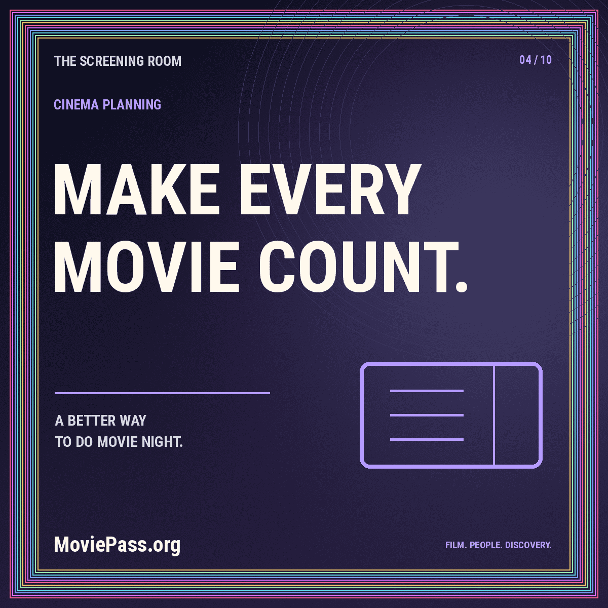 MAKE EVERY MOVIE COUNT. — Movie Pass or Single Tickets? A Practical Comparison