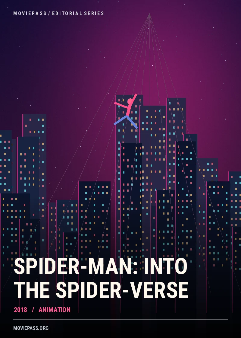 Original editorial artwork for Spider-Man: Into the Spider-Verse