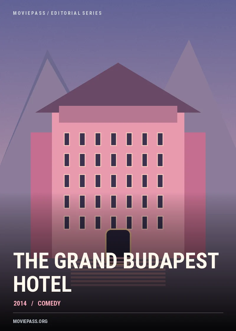 Original editorial artwork for The Grand Budapest Hotel