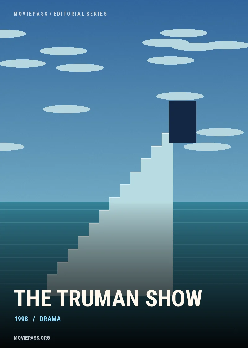 Original editorial artwork for The Truman Show